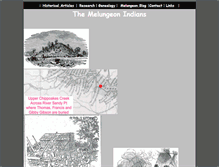 Tablet Screenshot of historical-melungeons.com